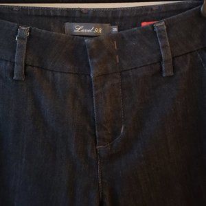 💥LEVEL 99. NEWPORT WIDE LEG. INDIGO BLUE JEANS